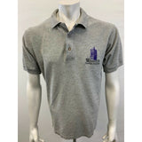 Western University Men's Medium Gray Short Sleeve Pique Polo Shirt