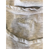 Disney Minnie Mouse Tee Graphic Women's Short Sleeve Gray T Shirt Size XS