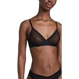 Natori 722340 Womens Scope Seamless Underwire Balconette Bra Black