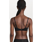 Natori 722340 Womens Scope Seamless Underwire Balconette Bra Black
