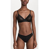 Natori 722340 Womens Scope Seamless Underwire Balconette Bra Black
