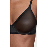 Natori 722340 Womens Scope Seamless Underwire Balconette Bra Black