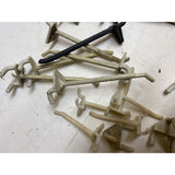 Peg Board Metal And Plastic Hooks Of Various Types