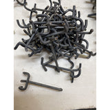 Peg Board Metal And Plastic Hooks Of Various Types