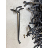 Peg Board Metal And Plastic Hooks Of Various Types