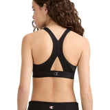 Champion B9373 Women's Med Support Curvy with Sewn In Cup Black Small NWT