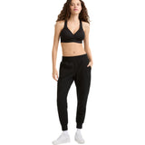 Champion B9373 Women's Med Support Curvy with Sewn In Cup Black Small NWT