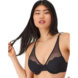 Wonderbra E1577H BKI Perfect Curves and Natural Lift Underwire Bra Black