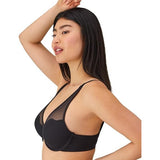 Wonderbra E1577H BKI Perfect Curves and Natural Lift Underwire Bra Black