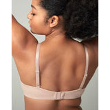 Wonderbra E1677H T Shirt Bra Women's Taupe Polyester Blend Underwire