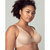 Wonderbra E1677H T Shirt Bra Women's Taupe Polyester Blend Underwire