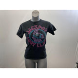 Fortnite Loot Llama Women's Graphic T Shirt Size Small Black Cotton Blend Crew Neck Tee