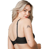 Wonderbra 2483 No Poke Side-Stay Wire-Free Bras, Black