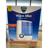 Vicks Warm Mist Humidifier with Auto Shut-Off, 1 Gallon, Model V745A