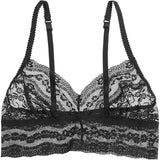 b.tempt'd by Wacoal 910182 Womens Lace Kiss Bralette Black