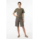 RW & CO. Women's Chino Shorts Size 2 Cotton Flat Front Pockets Low Rise