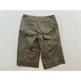 RW & CO. Women's Chino Shorts Size 2 Cotton Flat Front Pockets Low Rise