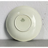 Aynsley Teacup Saucer Set Bone China England Teal Blue Gold Trim