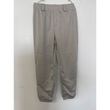 QBK Youth Baseball Pants Gray Medium NEW