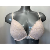 La Senza Women's Size 34DD Beige Lace Underwire Padded Bra