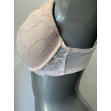 La Senza Women's Size 34DD Beige Lace Underwire Padded Bra