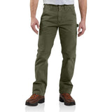 Carhartt Men's B324 Washed Twill Relaxed Fit Pant, Green, 40W x 34L NWOT