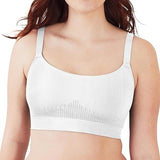 Bali DFMSBR Modern Seamless Bralette Pullover Wireless Medium White NWT