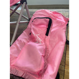BRIGHT STARTS POP 'N SIT BOOSTER Chair, Pink 6M-3Y NEW