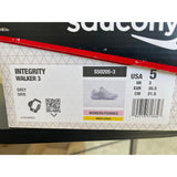Saucony Women's Integrity Walker 3 Walking Shoe Gray Size 5 Wide