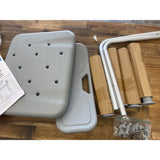 Medline Shower Chair with Back and Armrests NEW