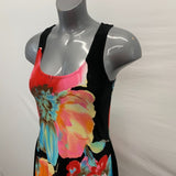 Libra Women's A-Line Dress Floral XS Poly Spandex