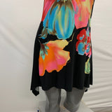 Libra Women's A-Line Dress Floral XS Poly Spandex