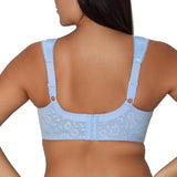 Playtex 4693 Womens 18 Hour Original Comfort Strap Bra Size Blue Zen