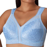 Playtex 4693 Womens 18 Hour Original Comfort Strap Bra Size Blue Zen
