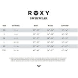 Roxy Womens Bikini Bottom Swim Boy Short Bathing Suit Black Small NEW