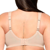 Glamorise #1064 Full Figure MagicLift Comfort Bra Cafe Heather