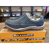 SKECHERS MENS AVILLO RELAXED SLIP-ON LOW SIZE 10.5,