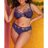 Elomi EL302102MIH Womens Himari Underwire Plunge Bra 38O NWOT