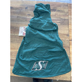CFL Saskatchewan Roughriders Cotton Lycra Hooded Dog Shirt XXL NEW