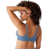 Wacoal 853192-454 Womens Basic Beauty T-Shirt Bra Coronet Blue