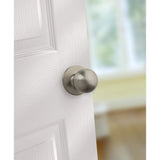 Weiser Regina Satin Nickel Door Knob, Interior Door Handles/Passage Knob