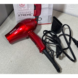 BaBylissPRO Ceramix Xtreme Ceramic Travel Hairdryer, Red NEW