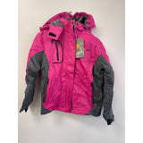 GEMYSE Girls Waterproof Ski Jacket with Hood Size: 10/12