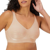 Bali Women's Wireless Comfort Revolution Seamless Bra dFW484 Large NWT