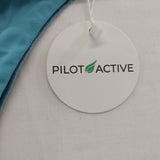 PILOT ACTIVE LOLA BOTTOM VELVET SWIMSUIT Small Blue Nylon Blend  NWT