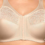 Glamorise 1200 Women's Full Figure MagicLift Front Close Support Bra Blush