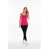 Hollister Tank Top Women's Small Pink Sleeveless Racerback Cotton/Modal