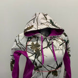 Trailcrest Hoodie Sweatshirt Women's small Camo Purple Polyester
