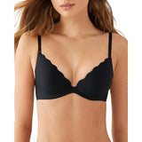B. Tempt'd by Wacoal 958287 B. Wow'd Push-up Bra 32A Black/Leopard liner NWT
