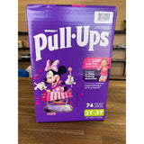 PULL-UPS GIRLS LEARNING DESIGNS DIAPERS 2T-3T 74CT